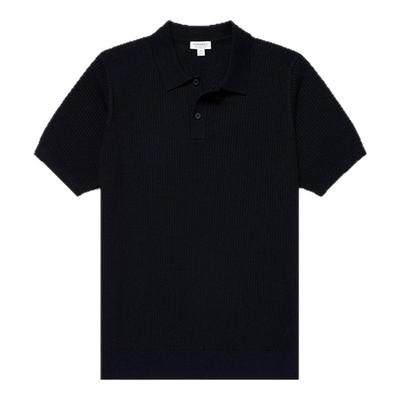 SUNSPEL男士春夏网眼针织Polo衫