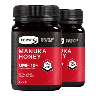 comvita康维他UMF10+麦卢卡蜂蜜500g2瓶manuka进口蜜新西兰原装