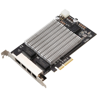 GRIS PCI-E千兆网卡POE视觉采集5G i226 i225 210 211服务器i350T4光电隔离82576防浪涌8125B 8126 8111 5721