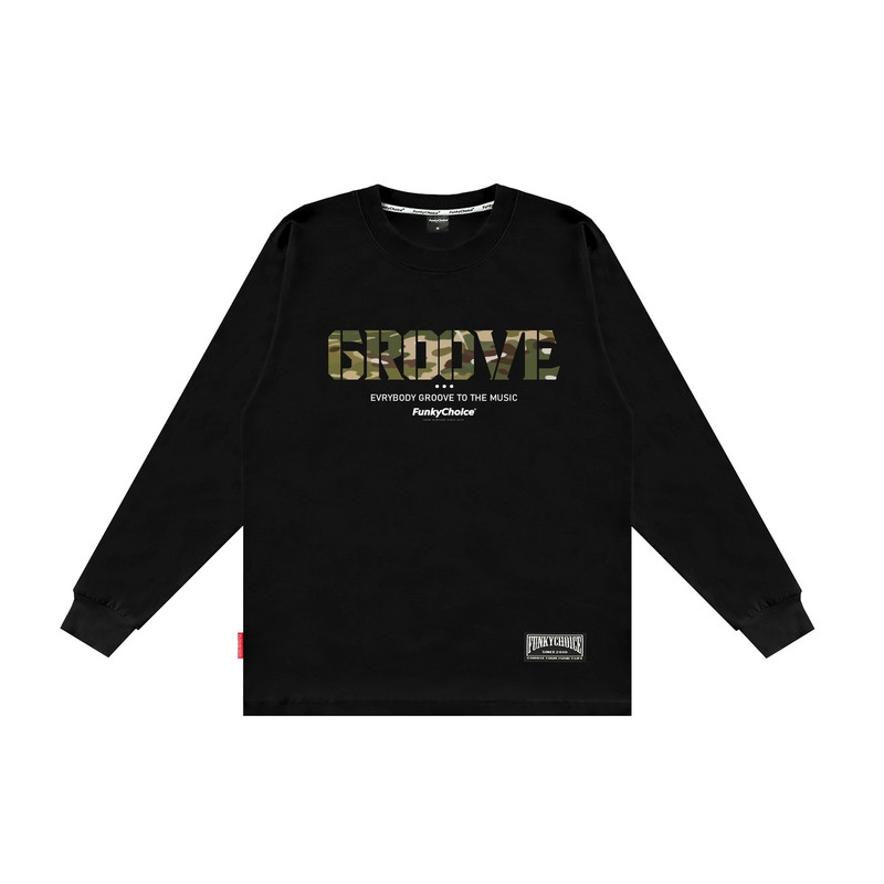 GROOVE街舞练功服长袖T恤