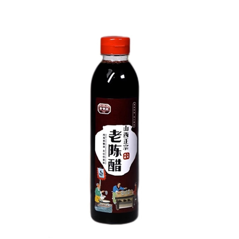 晋言居山西正宗老陈醋4.5度小瓶醋纯粮酿造家用食用调味醋4瓶装