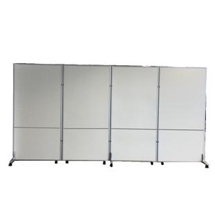 移动折叠屏风隔断办公室高隔断无尘车间厂房板式墙仓库工厂隔间墙