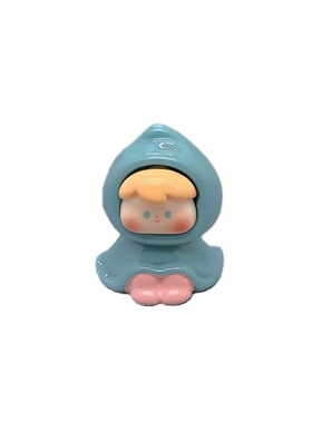 可爱雨衣崽崽桌面摆件解压