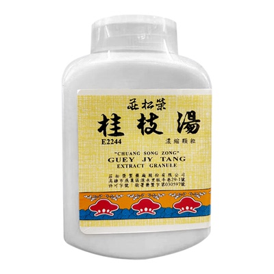 中国台湾庄松荣桂枝汤解肌发表调和营卫外感风寒发热头痛鼻鸣干呕