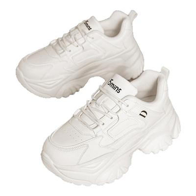 15mins厚底老爹鞋皮面运动鞋