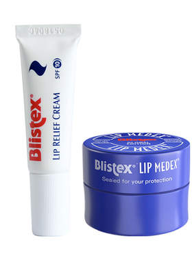 blistex/百蕾适碧唇小白管小蓝罐