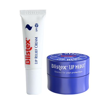 blistex/百蕾适碧唇小白管小蓝罐