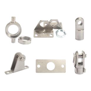 亚德客气动MF迷你气缸附件安装支架 F-MF20 25 32 40LB FA TC SDB