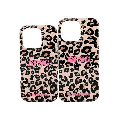 SFSG x LOOKNOW樱桃手机壳豹纹手机壳17promax复古2025冬季新品