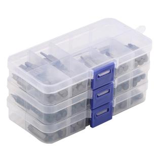 BROPPE浦派短批头套装十字一字梅花内六角电动螺丝刀起子头盒装