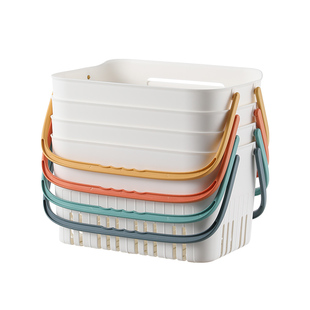 手提式洗澡篮带手柄卫生间放洗漱用品沐浴篮浴室收纳篮子框筐浴筐