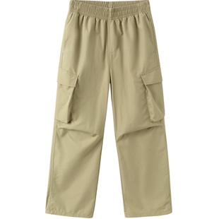 巴拉巴拉儿童裤子男童女童降落伞长裤春秋季新款童装大童宝宝休闲