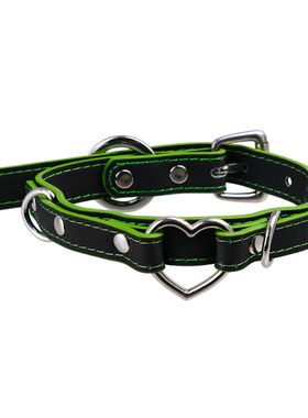 PUPPYRIDER热感温变爱心项圈女m