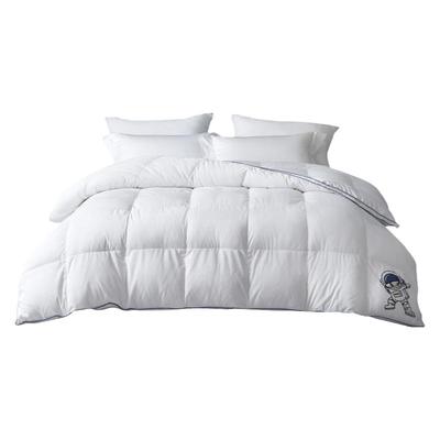 水星儿童95白鹅绒冬被子