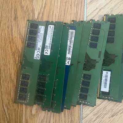【议价-可维修】电镀8GDDR4 12条 /均有货