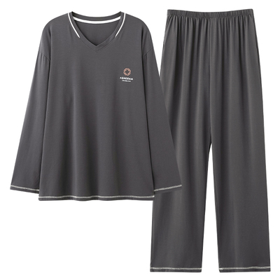 莫代尔棉男款睡衣2025年秋季新款