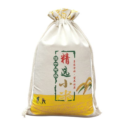 现货小米包装袋定做5斤帆布