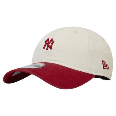 New Era纽亦华26新品MLB拼色棒球帽小logo弯檐软顶拼色NE920