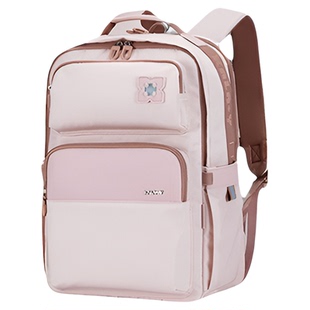 升级卡拉羊小学生四到六年级书包初中学生双肩包轻便云朵减负背包