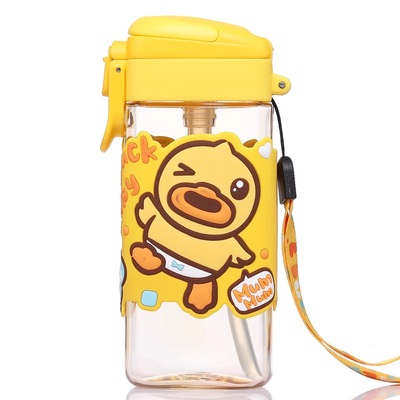 PPSU雪糕吸管杯正方形300ml儿童