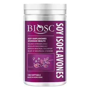 BIOSC柏澳斯大豆异黄酮激素补充平衡女性巢保养更年期保健品进口