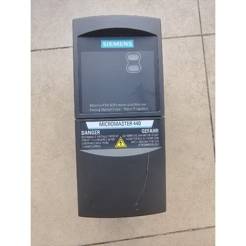 议价可维修6SE64402UD215AA1西门子MICROMASTER440变频器安装调试