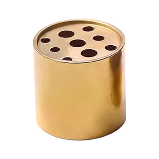 黄铜九孔香插线香小香香炉配件香托檀香插家用室内礼佛三支香九孔