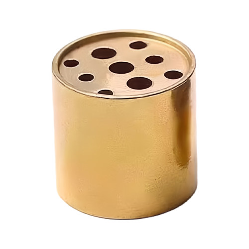 黄铜九孔香插线香小香香炉配件圆形香托檀香插家用室内礼佛插香座