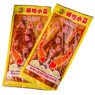 延城辣明太鱼棒鱼下酒菜火车辣鱼10袋包邮