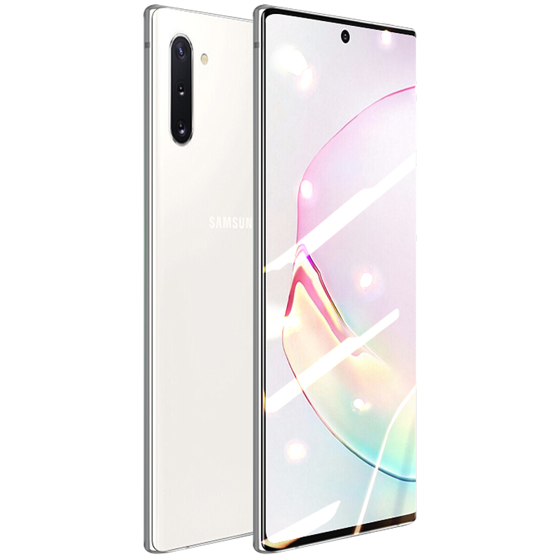 适用三星Note10钢化膜Note10+全屏Note8覆盖20ultra玻璃9plus手机uv膜20u蓝光防摔Galaxy全包曲面保护贴膜十