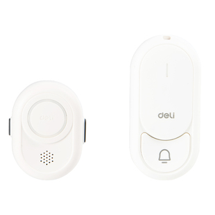 得力无线门铃家用门铃远距离交流门铃电子遥控门铃老人呼叫器智能