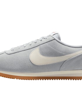 NIKE耐克女子CORTEZ灰白复古运动鞋平底休闲鞋IB1857-002