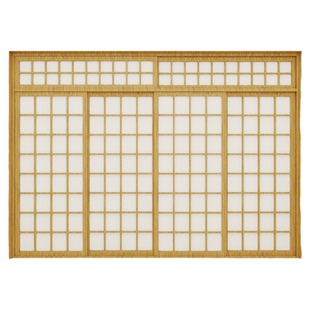 日式推拉门隔断门和室门榻榻米推拉门格子窗雪见门窗法式推拉移门