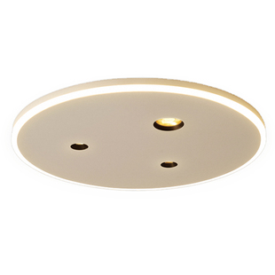 主卧灯小尺寸新型吸顶灯圆顶现代简约风卧室灯led房间吸顶式灯具