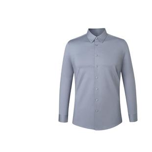 【天然免烫抗皱】Degre Zero零度衬衫男士长袖140支弹力尖领衬衣