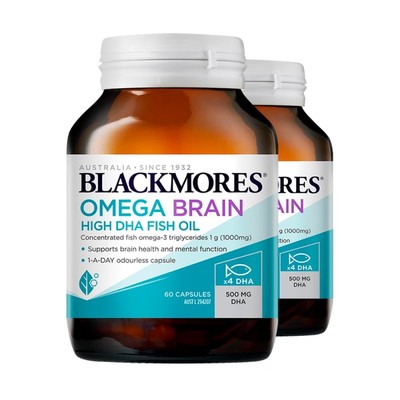 自营4倍DHA鱼油BLACKMORES