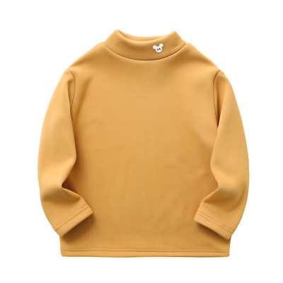 乖纯保暖加绒冬季男童保暖上衣