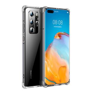 摩斯维 适用于华为p40pro手机壳p40新款透明p50E软硅胶pro十手机套p50气囊全包防摔曲屏保护外壳p60男女后壳