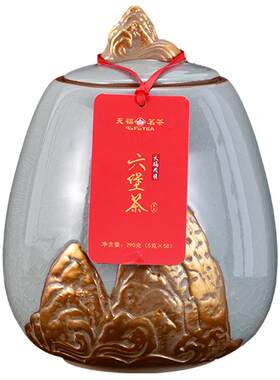 天福茗茶六堡茶散茶广西黑茶