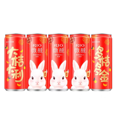 RIO微醺鸡尾酒330ml*5罐