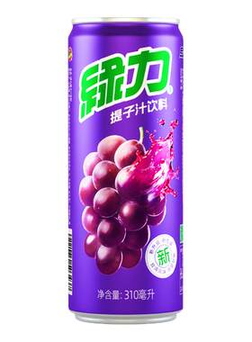 绿力提子汁饮料310ml*6罐装
