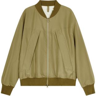 速写男装秋冬折扣飞行员夹克外套短款棒球领时尚潮复古长袖上衣