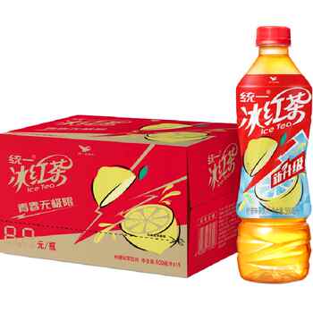 统一冰红茶双萃柠檬口味茶饮料券后46.9元包邮