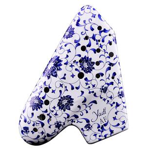 【官方旗舰店】雅的AF三管陶笛青花轻吹专业演奏型中音F调3管乐器