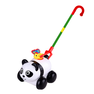 儿童推推乐玩具手推车推轮子学步玩具带声音吸引宝宝走路的小推车