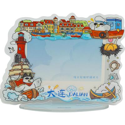 猫空5寸拍立得相框冰箱贴纪念品