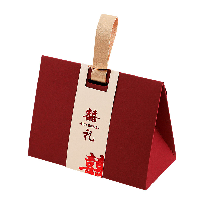 喜糖盒2024新款结婚订婚糖盒中式婚礼高级感回礼盒伴手礼盒空盒