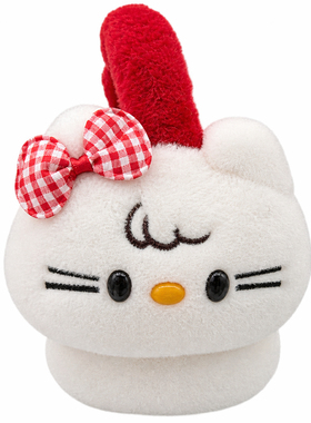 HelloKitty女童毛绒保暖耳罩