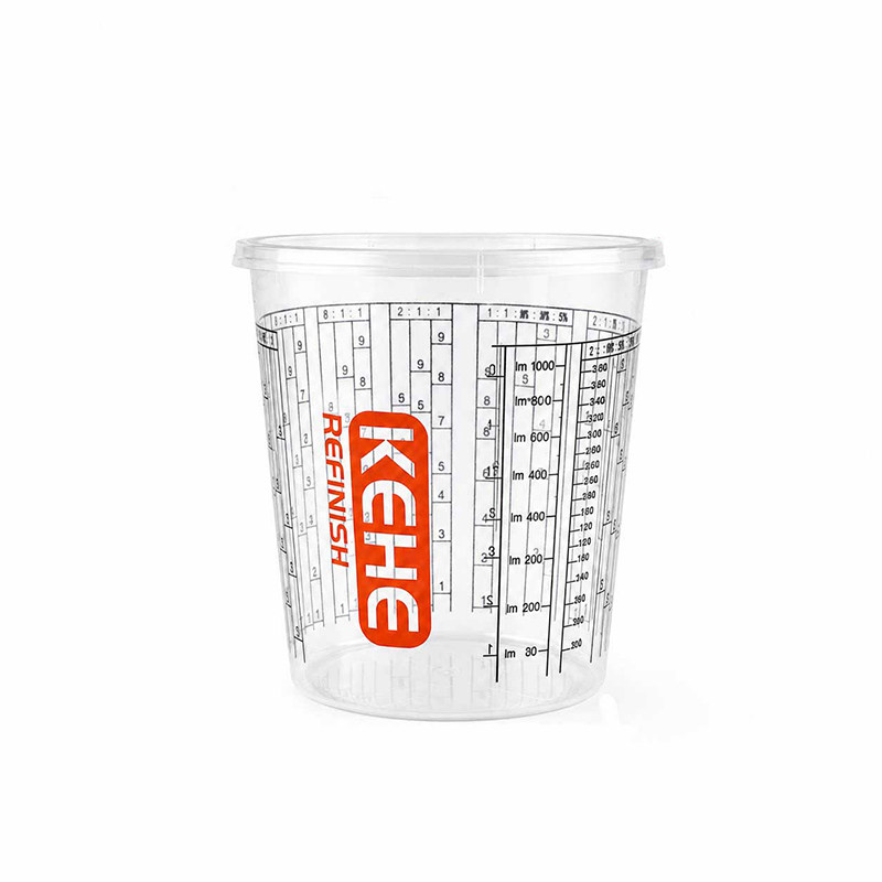 一次性调漆杯带盖塑料杯调色杯油其它漆工工具