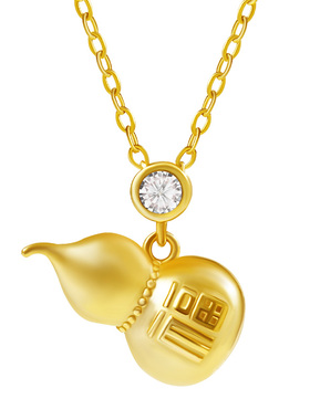 宫里上新葫芦纯银项链